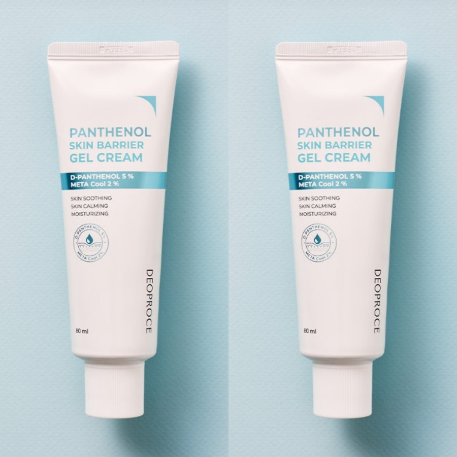 Deoproce Panthenol Skin Barrier Gel Cream 80ml 2Pcs LIPTAIL deoproce-panthenol-skin-barrier-gel-cream-80ml-2pcs-liptail