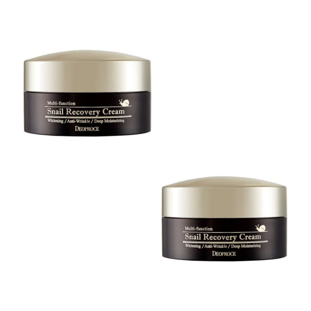 Deoproce Snail Recovery Cream 100g*2Pcs – LIPTAIL
