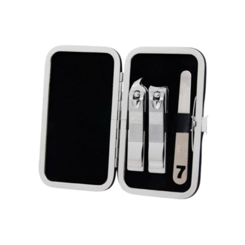 777 Three Seven Silver Nail Clippers 3 Pieces Set KR-351 Made in Korea