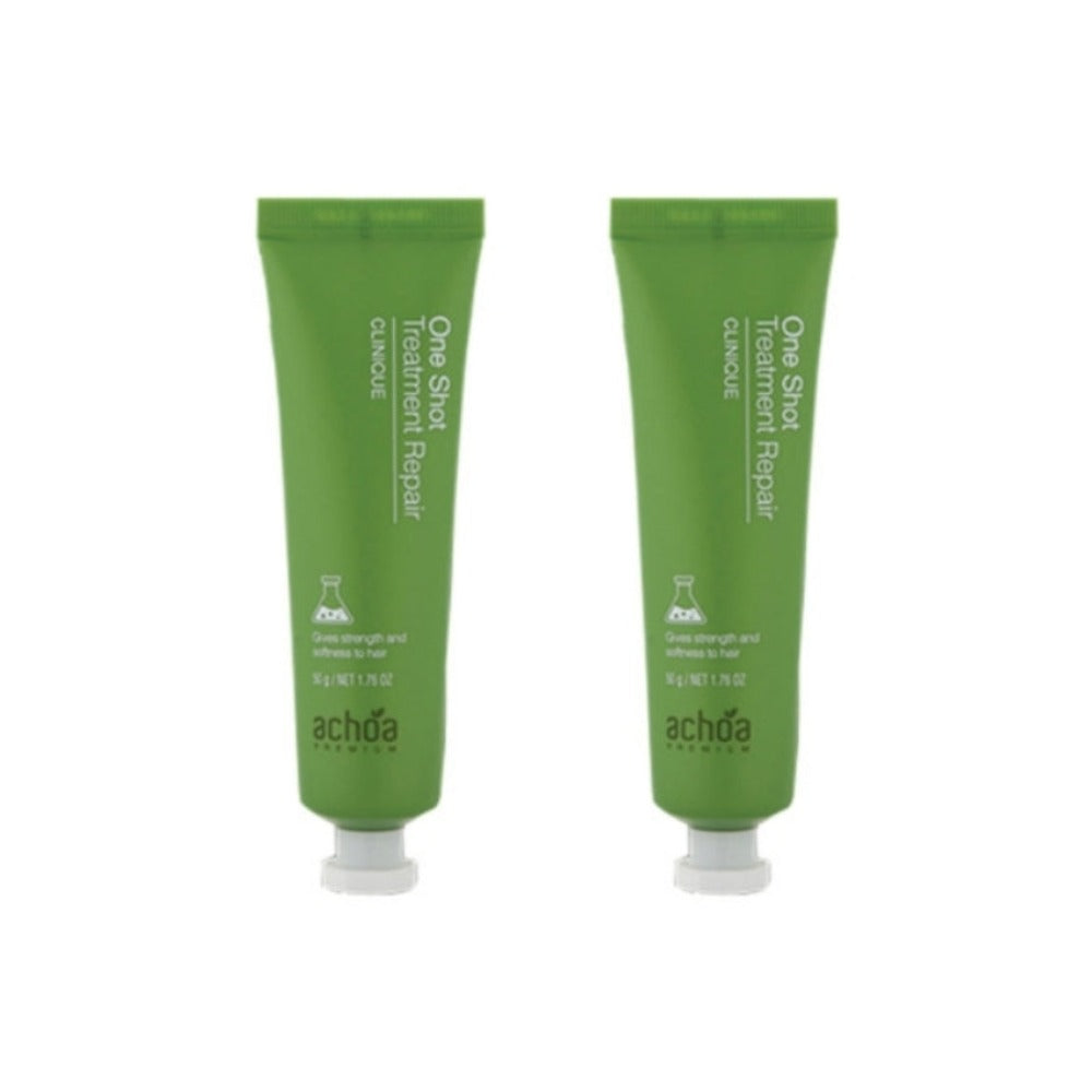 Achoa One Shot Hair Repair Clinic Treatment 50g*2Pcs