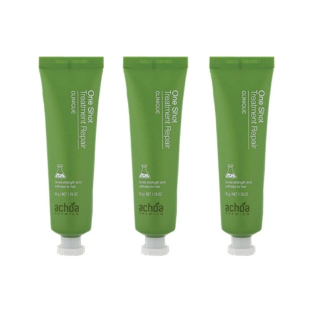 Achoa One Shot Hair Repair Clinic Treatment 50g*3Pcs