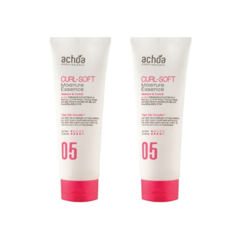 Achoa Professional Curl Soft Moisture Hair Essence 210g*2Pcs
