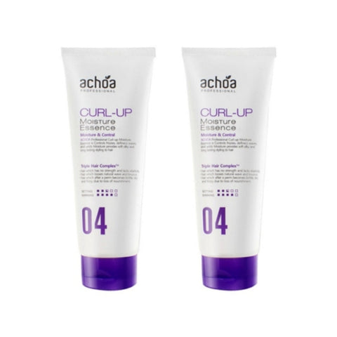 Achoa Professional Curl Up Moisture Hair Essence 200ml*2Pcs