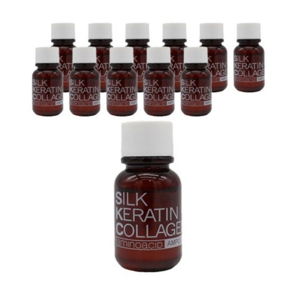Achoa SKC Silk Keratin Collagen Amino Acid Hair Ampoule 15ml*12Pcs