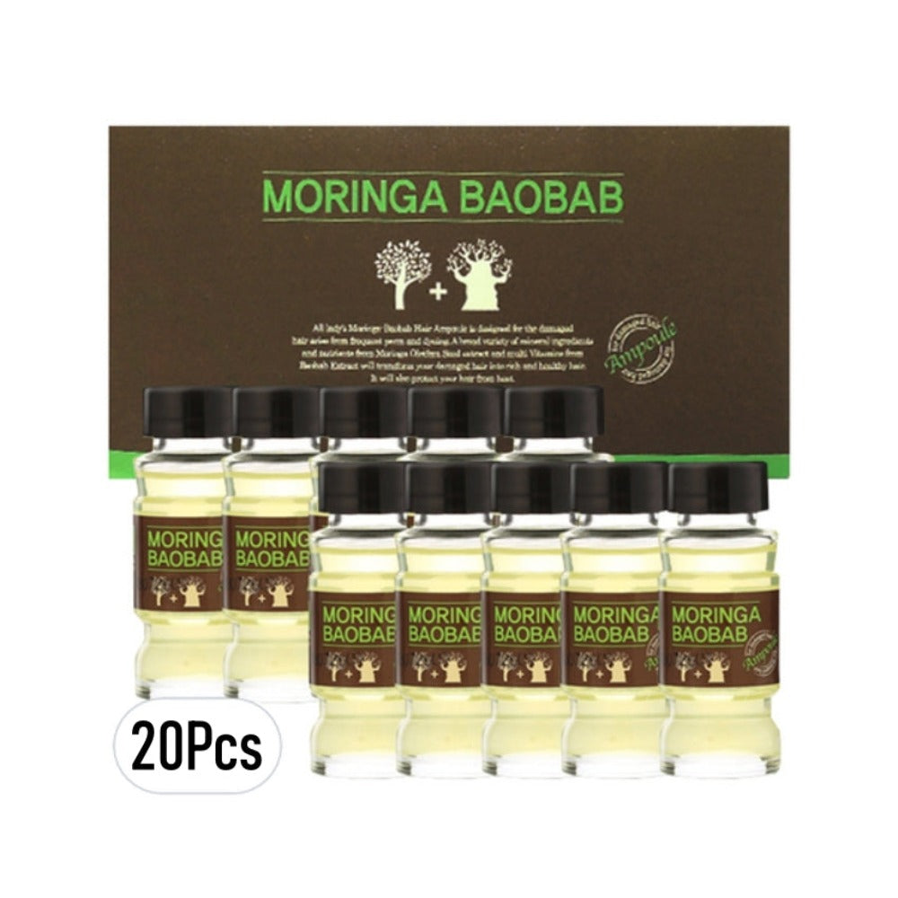 All Lady Moringa Baobob Hair Ampoule 15ml*20Pcs