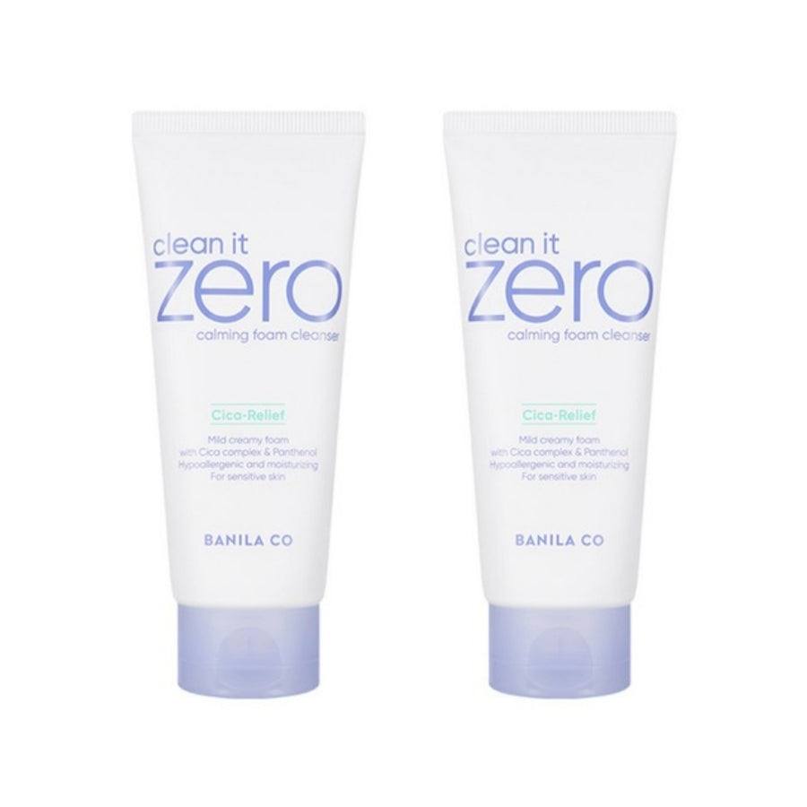BANILA CO Clean It Zero Calming Foam Cleanser 150ml*2Pcs