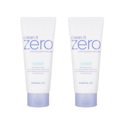 BANILA CO Clean It Zero Calming Foam Cleanser 150ml*2Pcs