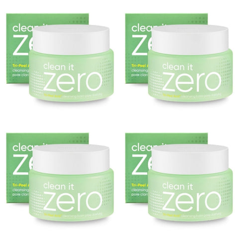 BANILA CO Clean It Zero Pore Clarifying Cleansing Balm 100ml*4Pcs