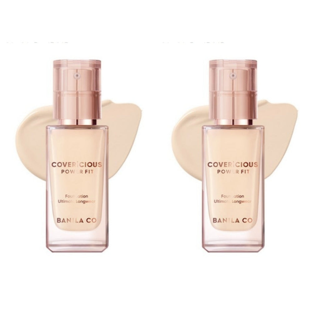 BANILA CO Covericious Power Fit Foundation No.20 Cream SPF45++ 30ml*2Pcs