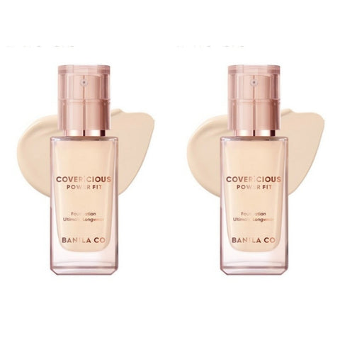 BANILA CO Covericious Power Fit Foundation No.20 Cream SPF45++ 30ml*2Pcs
