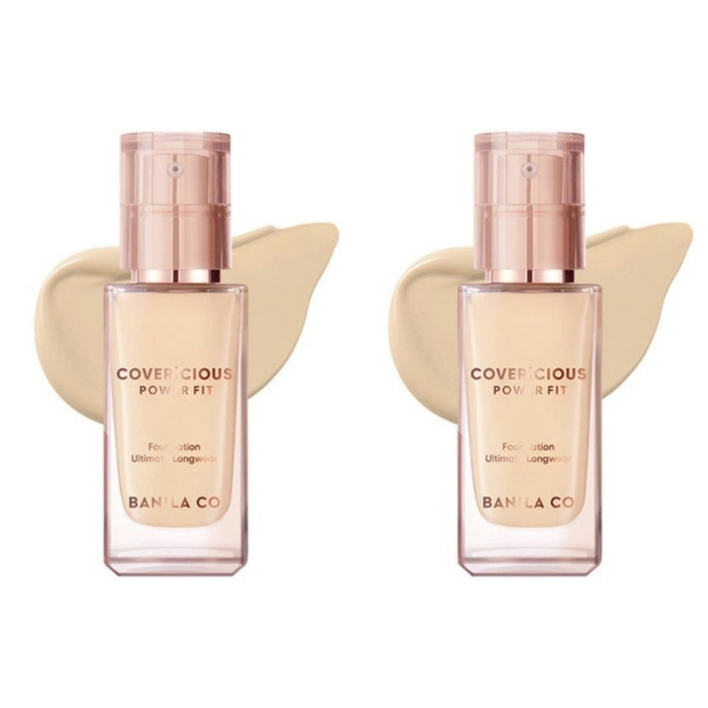 BANILA CO Covericious Power Fit Foundation No.22 Natural SPF45++ 30ml*2Pcs