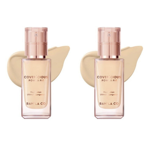 BANILA CO Covericious Power Fit Foundation No.22 Natural SPF45++ 30ml*2Pcs