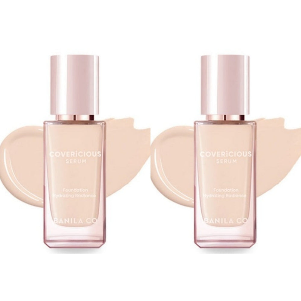 BANILA CO Covericious Serum Foundation SPF38 PA++ No.21 Ivory 30ml*2Pcs
