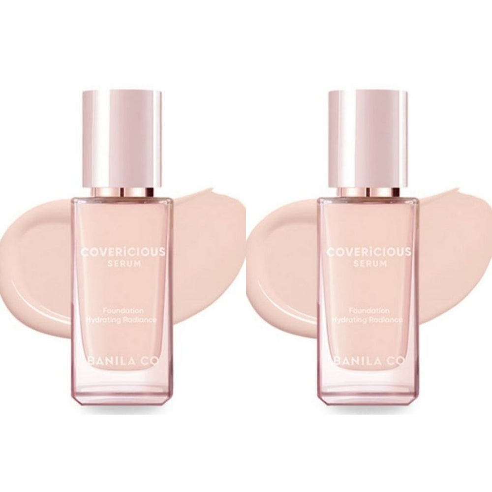 BANILA CO Covericious Serum Foundation SPF38 PA++ No.21 Rose 30ml*2Pcs