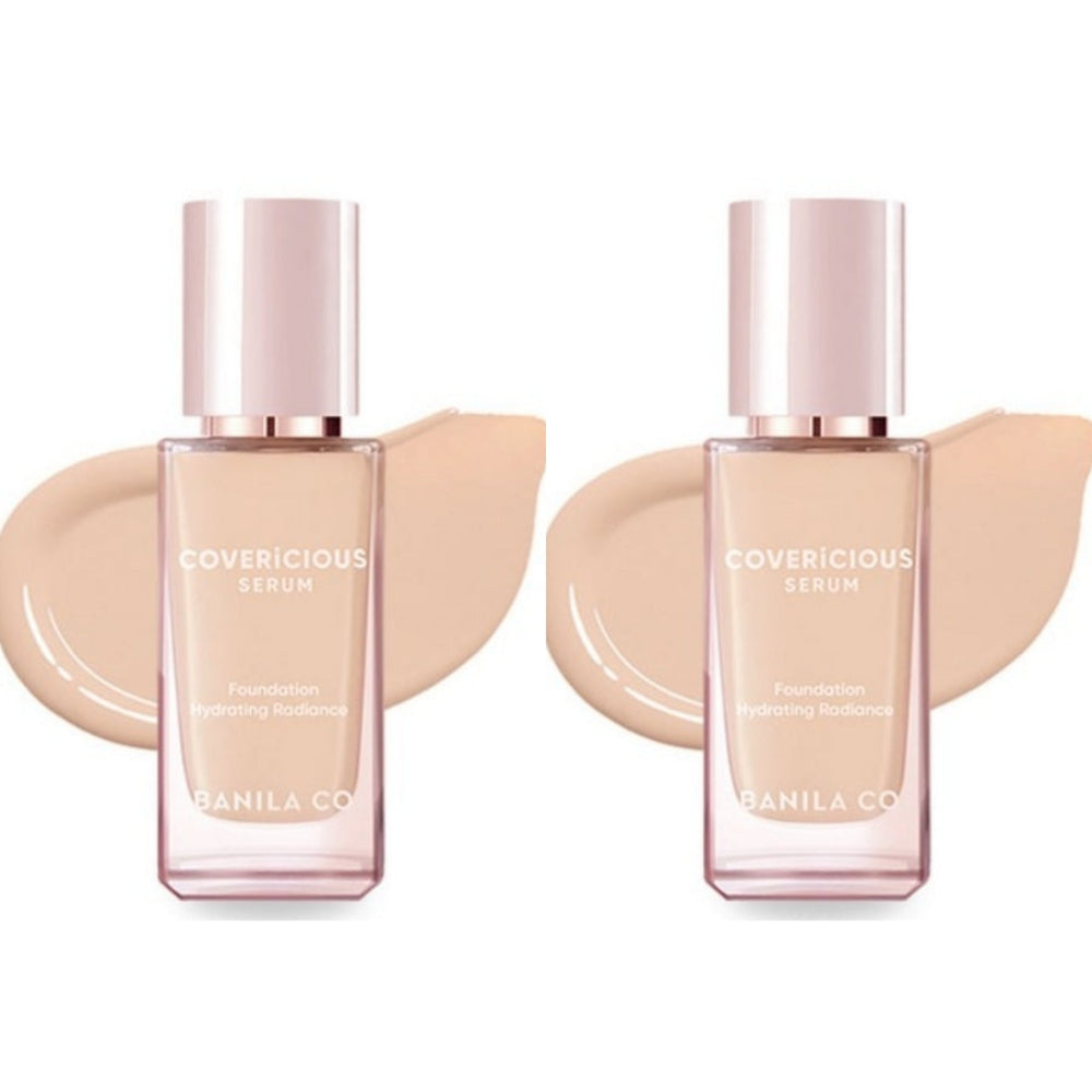 BANILA CO Covericious Serum Foundation SPF38 PA++ No.23 Medium 30ml*2Pcs