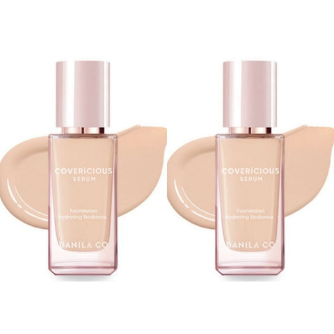 BANILA CO Covericious Serum Foundation SPF38 PA++ No.23 Medium 30ml*2Pcs