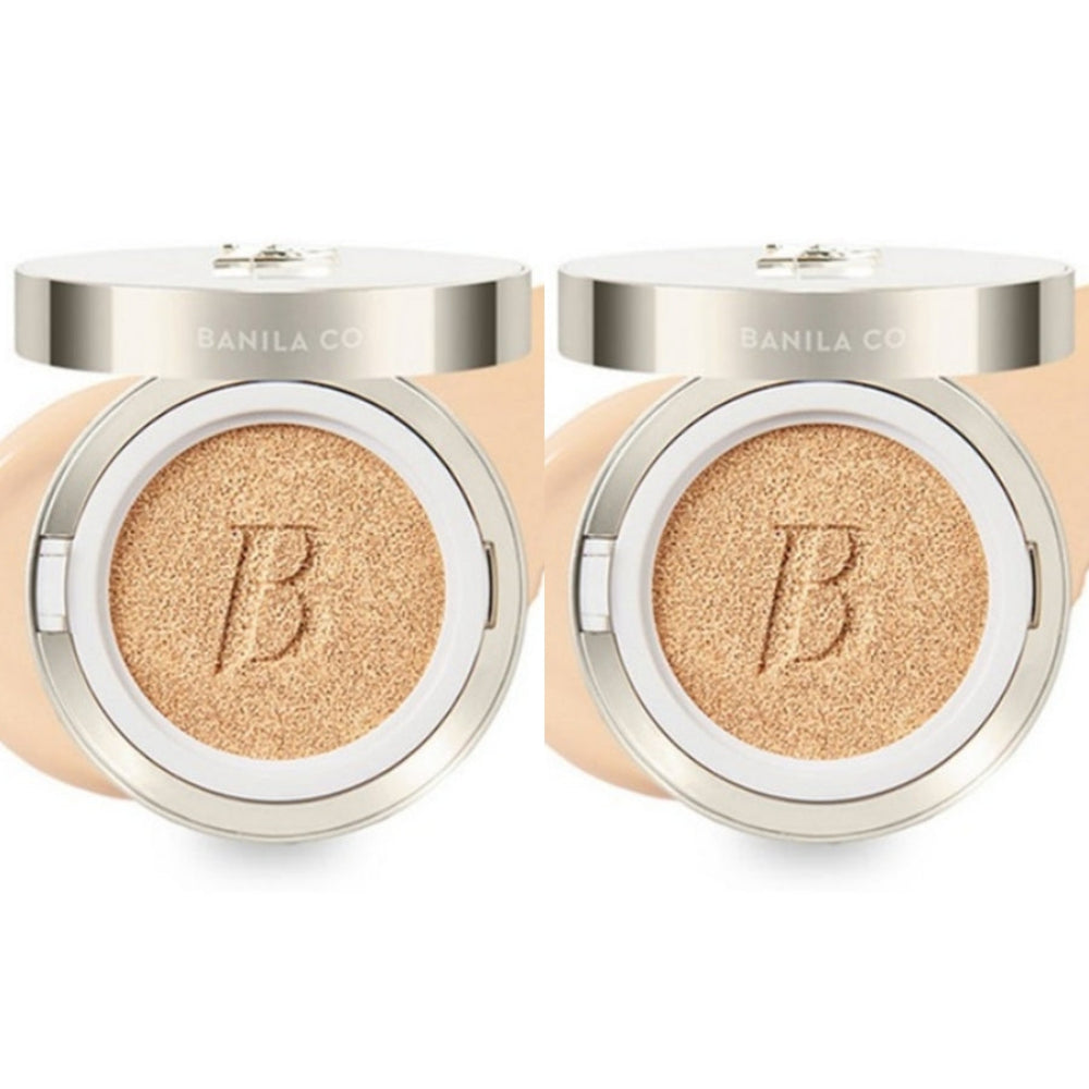 BANILA CO Covericious Ultimate White Cushion Foundation No.21 Ivory 14g*2Pcs