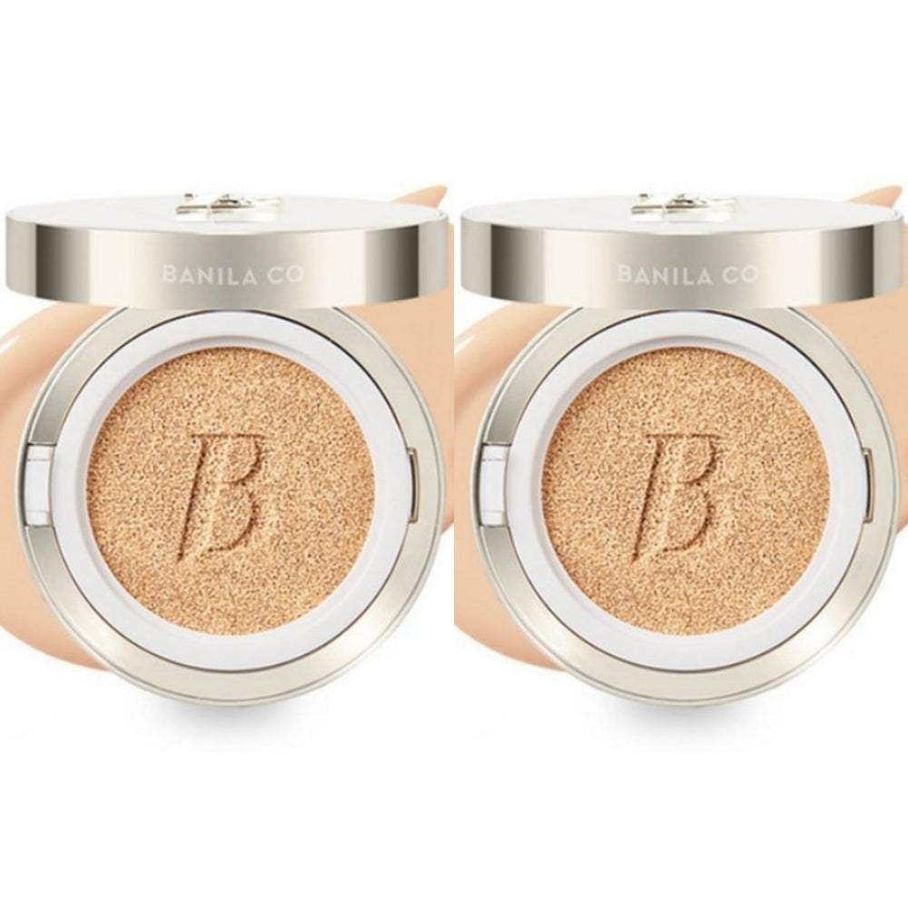 BANILA CO Covericious Ultimate White Cushion Foundation No.22 Natural 14g*2Pcs