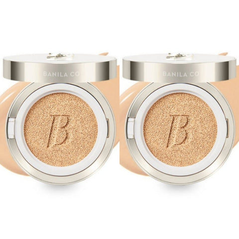 BANILA CO Covericious Ultimate White Cushion Foundation No.23 Medium 14g*2Pcs