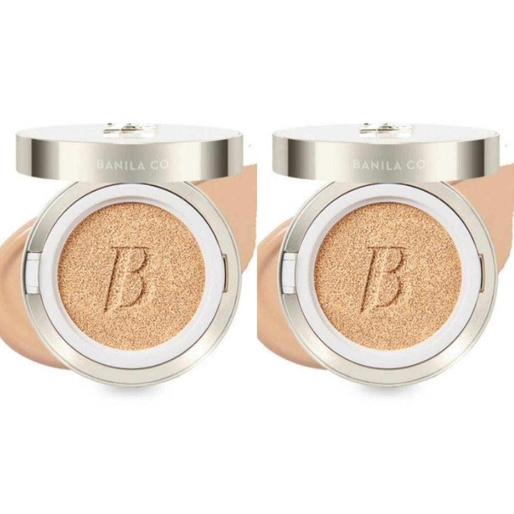 BANILA CO Covericious Ultimate White Cushion Foundation No.24 Sand 14g*2Pcs