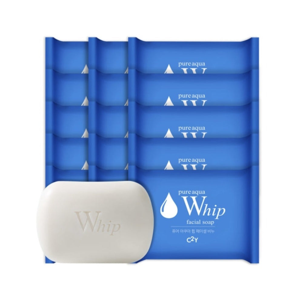 C2Y Pure Aqua Whip Facial Soap 100g*15Pcs