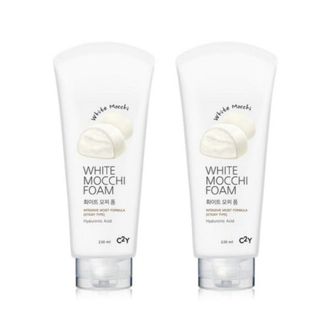 C2Y White Mocchi Cleansing Foam 220ml*2Pcs