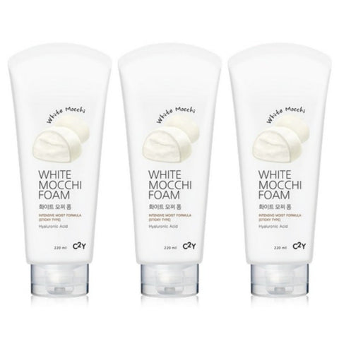 C2Y White Mocchi Cleansing Foam 220ml*3Pcs