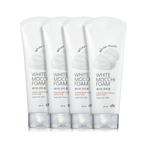 C2Y White Mocchi Cleansing Foam 220ml*4Pcs