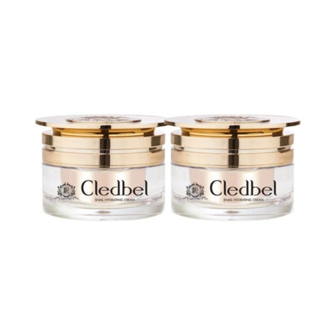 Cledbel Snail Hydrating Cream 50ml*2Pcs