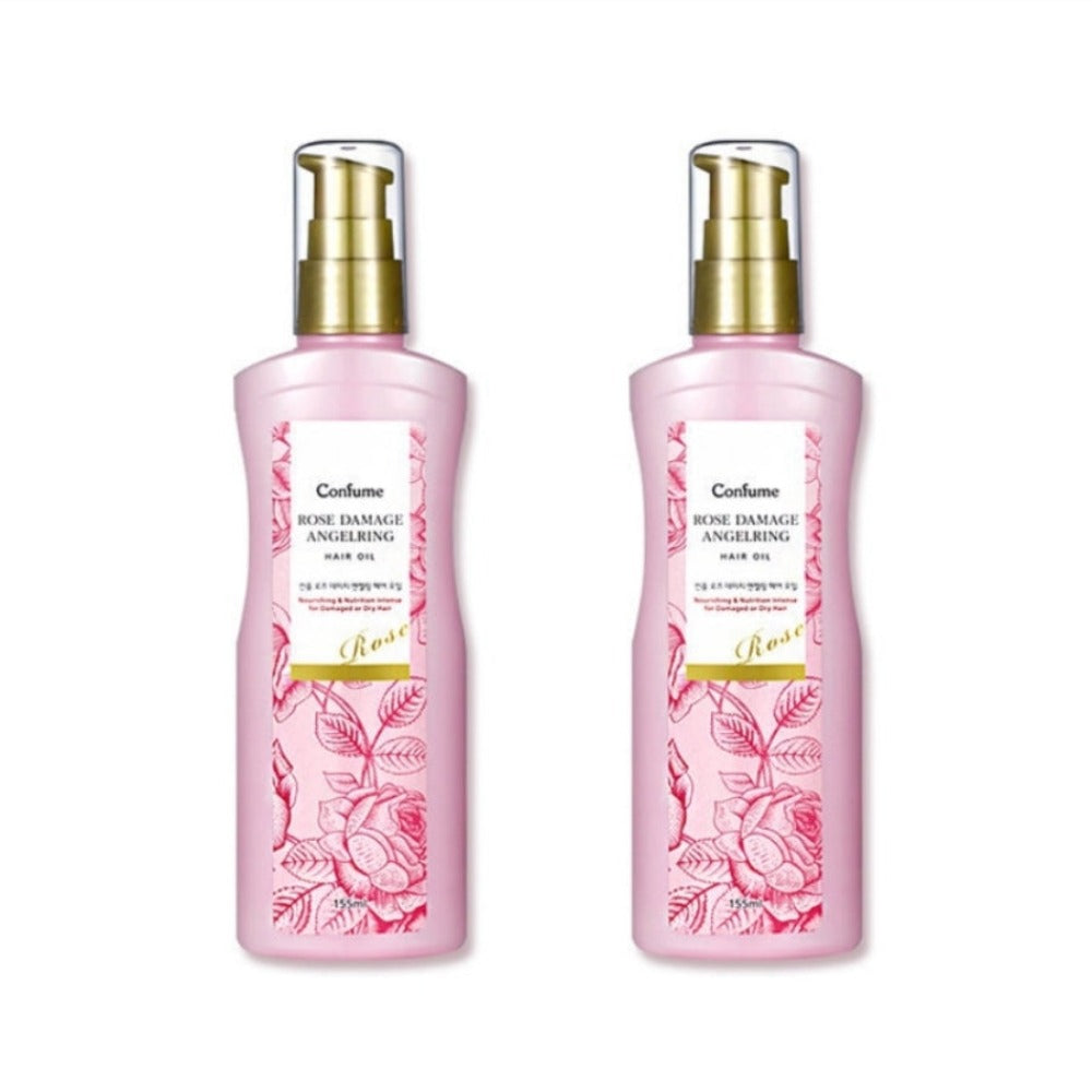 Confume Rose Damage Angelring Hair Oil 155ml*2Pcs
