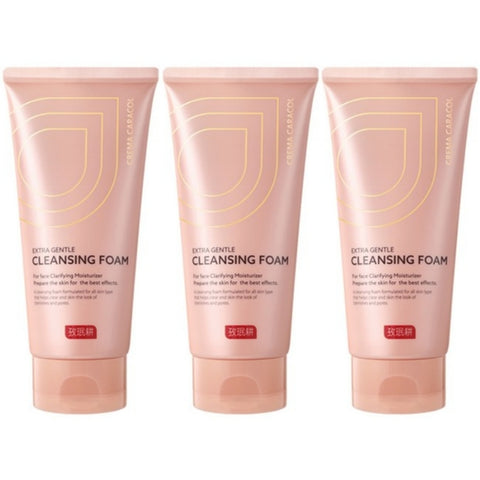 Crema Caracol Extra Gentle Cleansing Foam 175ml*3Pcs