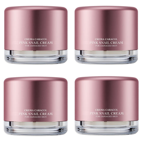 Crema Caracol Pink Snail Cream for Damaged Skin 50ml*4Pcs