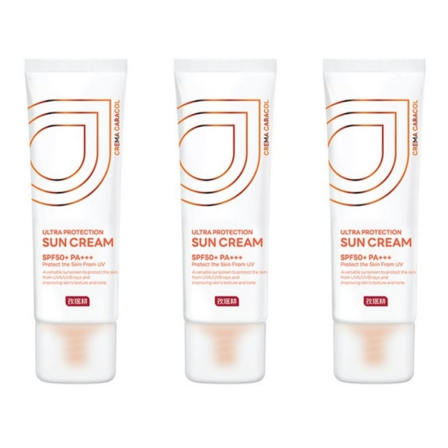 Crema Caracol Ultra Protection Sun Cream SPF50+ PA+++ 50ml*3Pcs