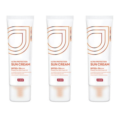 Crema Caracol Ultra Protection Sun Cream SPF50+ PA+++ 50ml*3Pcs