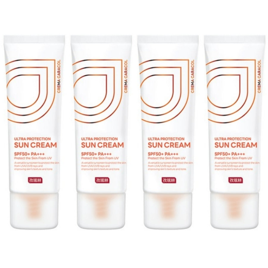 Crema Caracol Ultra Protection Sun Cream SPF50+ PA+++ 50ml*4Pcs