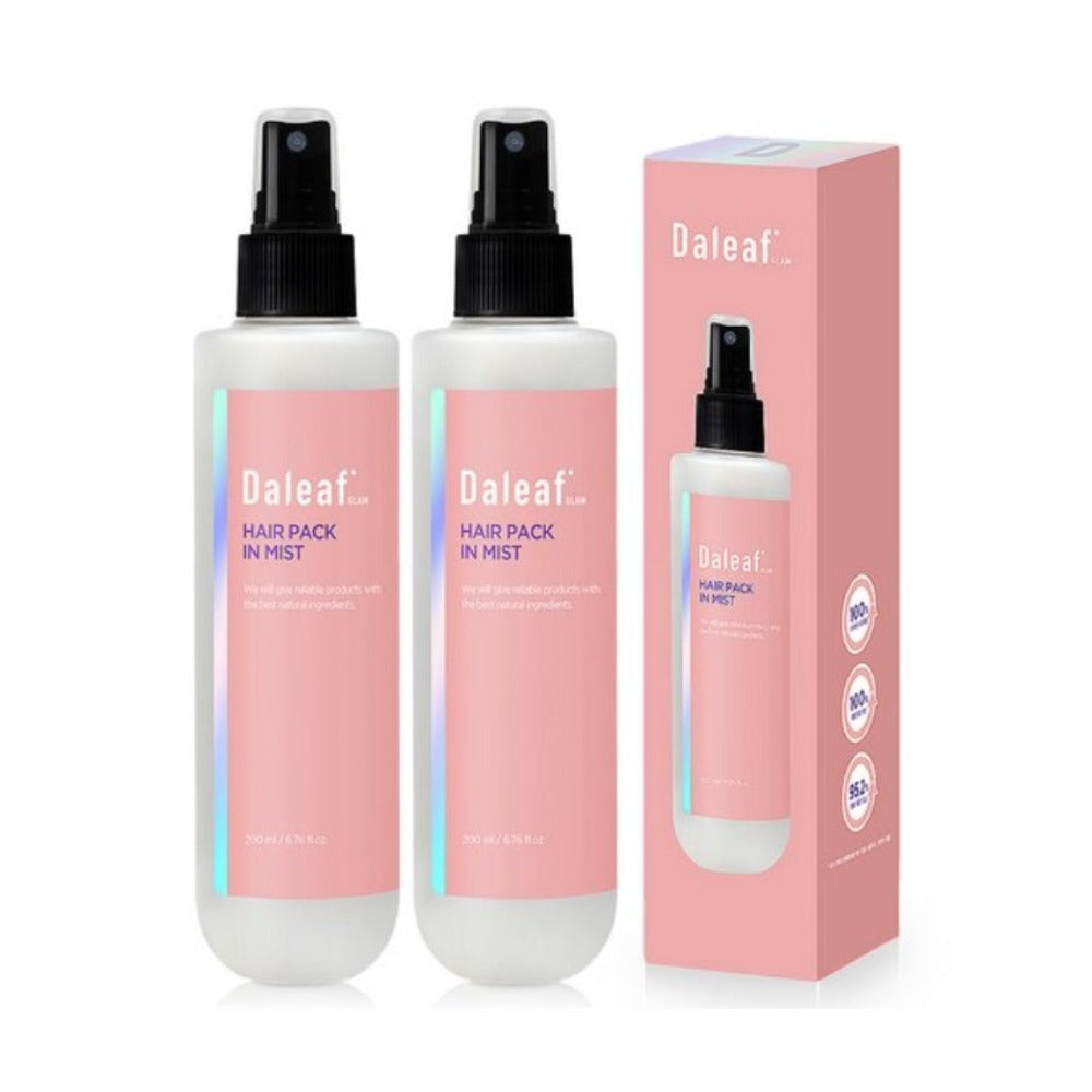 Daleaf Glam No Wash Hair Pack in Mist 200ml*2Pcs