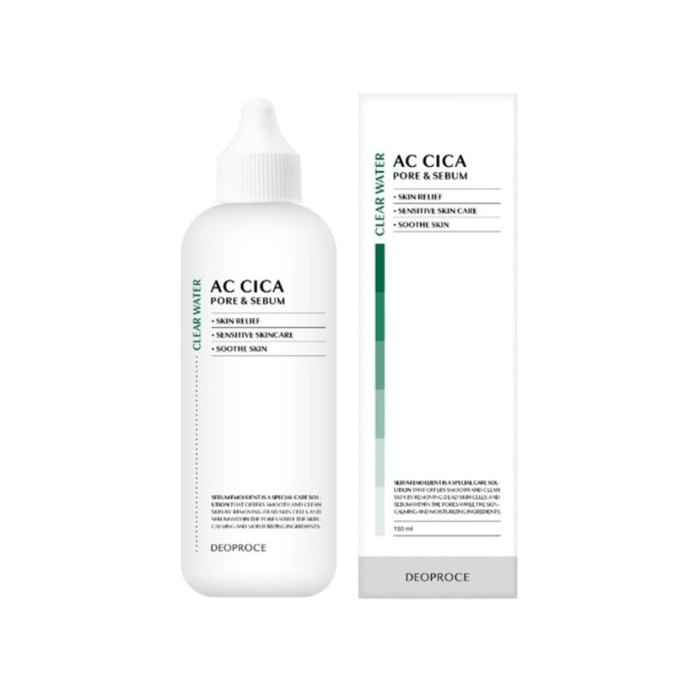 Deoproce AC Cica Pore & Sebum Clear Water 150ml