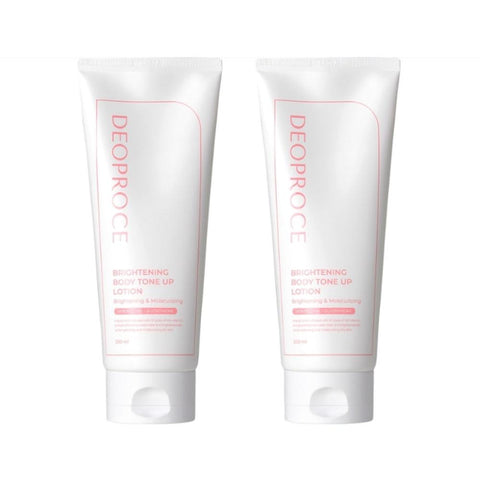Deoproce Brightening Body Tone Up Lotion 200ml*2Pcs