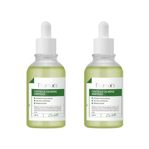 Deoproce Centella Calming Ampoule 100ml*2Pcs