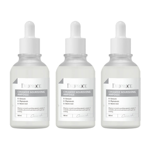 Deoproce Ceramide Nourishing Ampoule 100ml*3Pcs