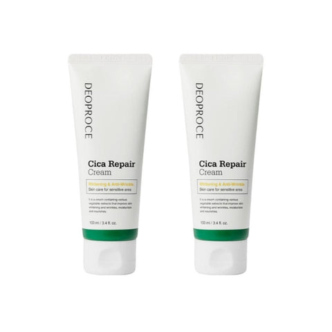 Deoproce Cica Repair Cream 100ml*2Pcs
