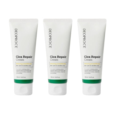 Deoproce Cica Repair Cream 100ml*3Pcs