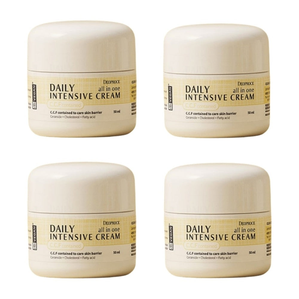 Deoproce Daily All in One Intensive Cream 50ml*4Pcs