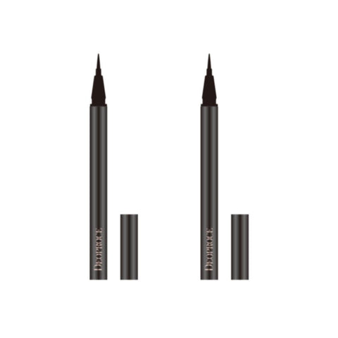 Deoproce Easy Drawing Pen Eyeliner 0.7g*2Pcs