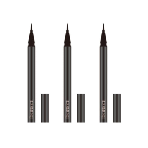 Deoproce Easy Drawing Pen Eyeliner 0.7g*3Pcs