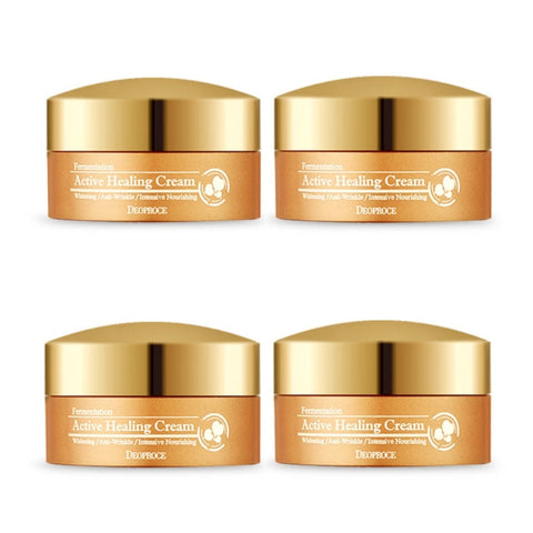 Deoproce Fermentation Active Healing Cream 100g*4Pcs