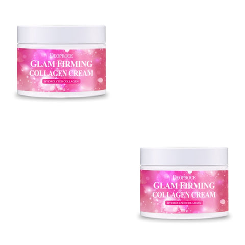 Deoproce Glam Firming Collagen Cream 100g*2Pcs