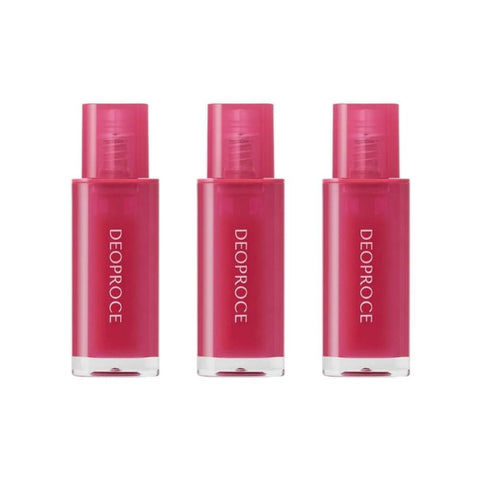 Deoproce Glazed Lip Gloss No.4 Purple Milkyway 4.5g*3Pcs