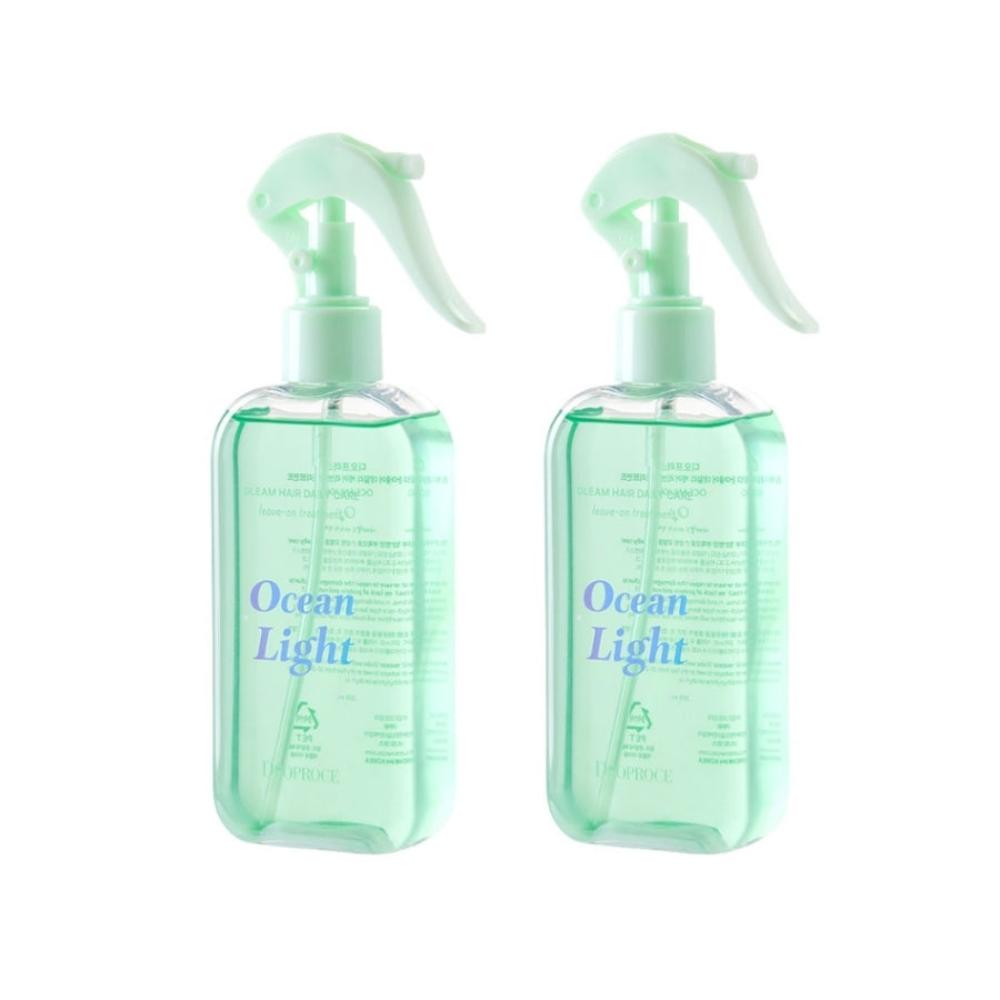 Deoproce Gleam Hair Deep Care Leave On Treatment Oceanlight 200ml*2Pcs