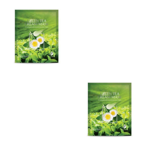 Deoproce Green Tea Cream Mask 25g*10ea